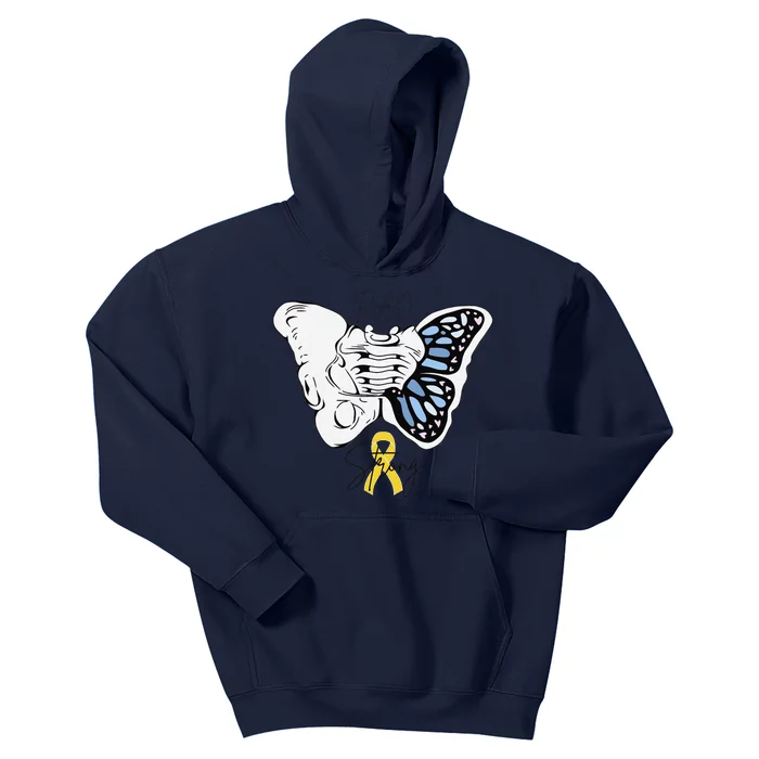 Pao Surgery Strong Hip Surgery Awareness Kids Hoodie