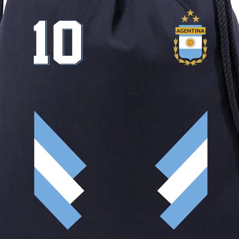 Pro Soccer Specialists Lionel #10 Argentina Jersey Soccer Drawstring Bag