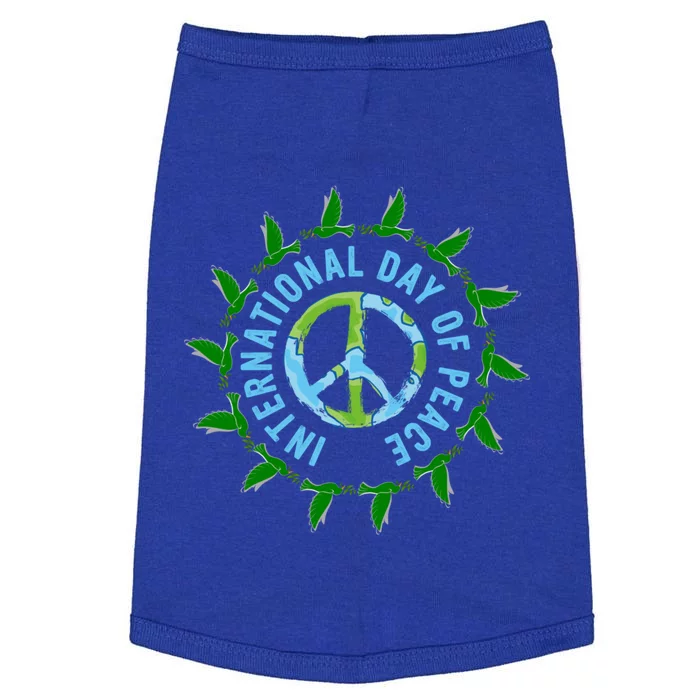 Peace Sign Symbol Peace Ll Peace And Love We Need Peace Funny Gift Doggie Tank