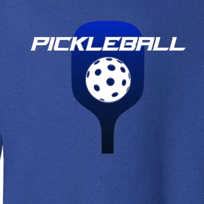 Pickleball Stylish Simple Pickleball Cute Gift Toddler Sweatshirt