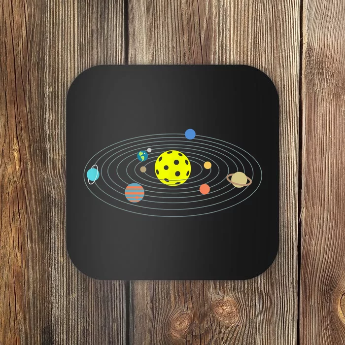 Pickleball Solar System Coaster