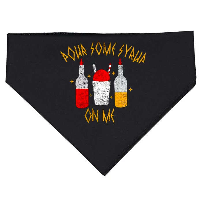 Pour Some Syrup On Me USA-Made Doggie Bandana