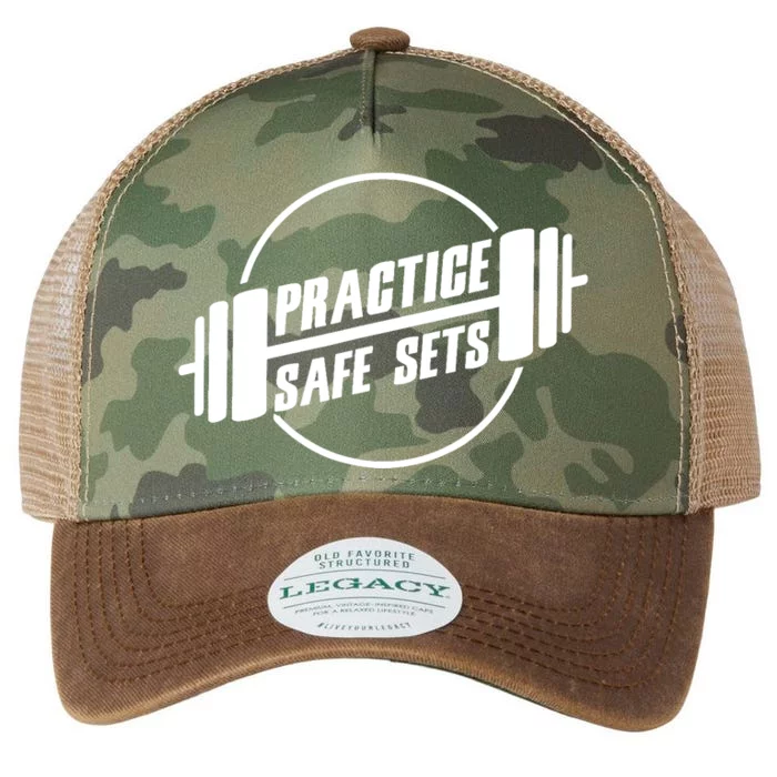 Practice Safe Sets Workout Fitness Motivation Gym Training Legacy Tie Dye Trucker Hat