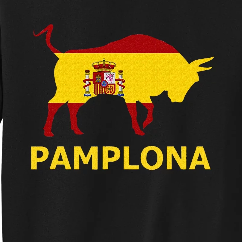 Pamplona Spain Spanish Bullfighting Running With The Bulls Sweatshirt