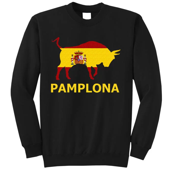 Pamplona Spain Spanish Bullfighting Running With The Bulls Sweatshirt