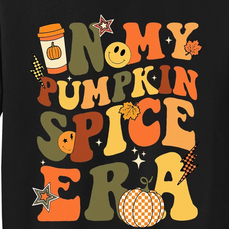 Pumpkin Spice Season Retro Autumn Thanksgiving Vibes Sweatshirt