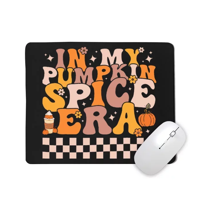 Pumpkin Spice Season Retro Fall Autumn Thanksgiving Vibes Mousepad