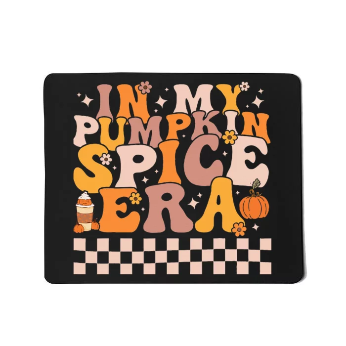 Pumpkin Spice Season Retro Fall Autumn Thanksgiving Vibes Mousepad