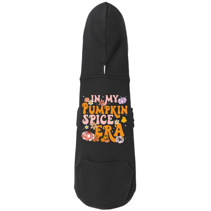 Pumpkin Spice Season Autumn Thanksgiving Humor Doggie 3-End Fleece Hoodie