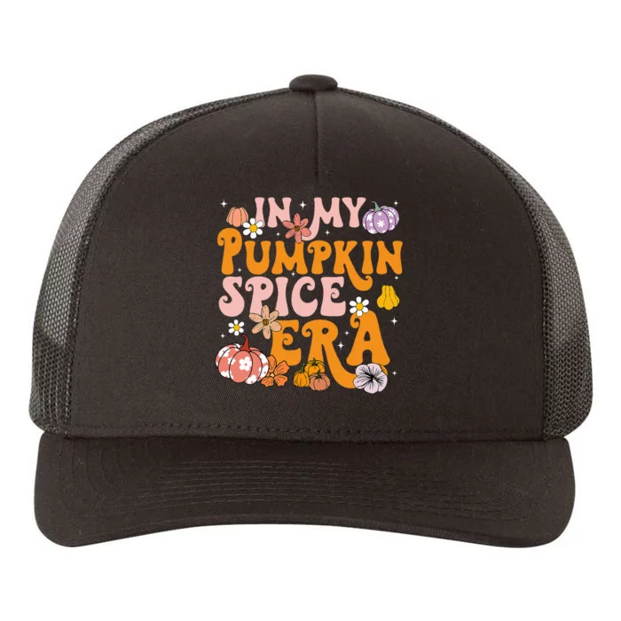 Pumpkin Spice Season Autumn Thanksgiving Humor Yupoong Adult 5-Panel Trucker Hat