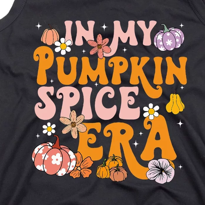 Pumpkin Spice Season Autumn Thanksgiving Humor Tank Top