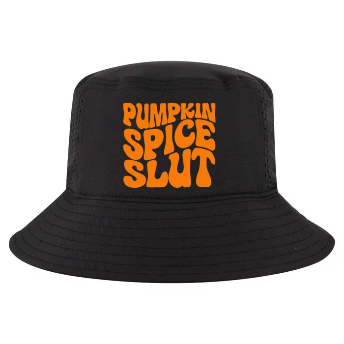 Pumpkin Spice Slut Funny Inappropriate Fall Halloween Cool Comfort Performance Bucket Hat