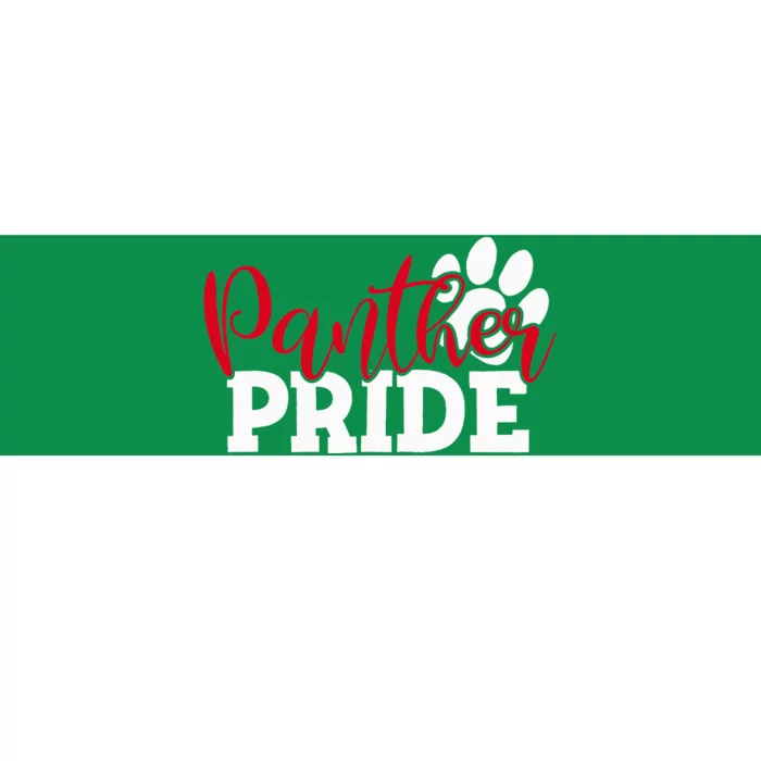 Panther School Sports Name Spirit Back To School Bumper Sticker