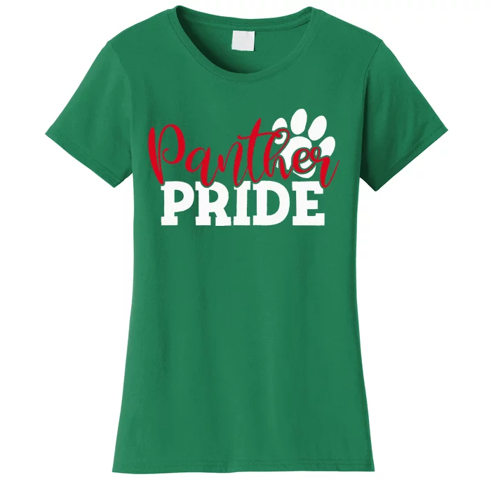 Panther School Sports Name Spirit Back To School Women's T-Shirt