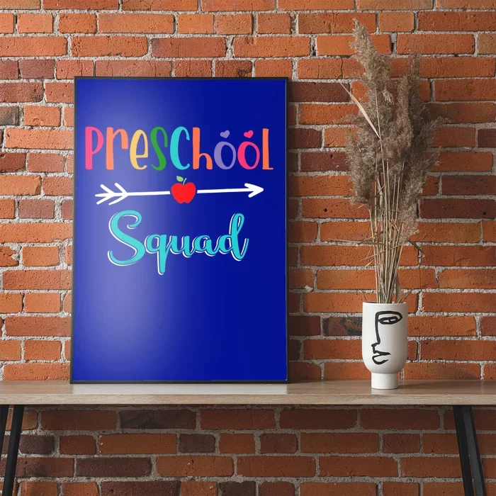 Preschool Squad Teacher Back To School PreK Teacher Gift Poster