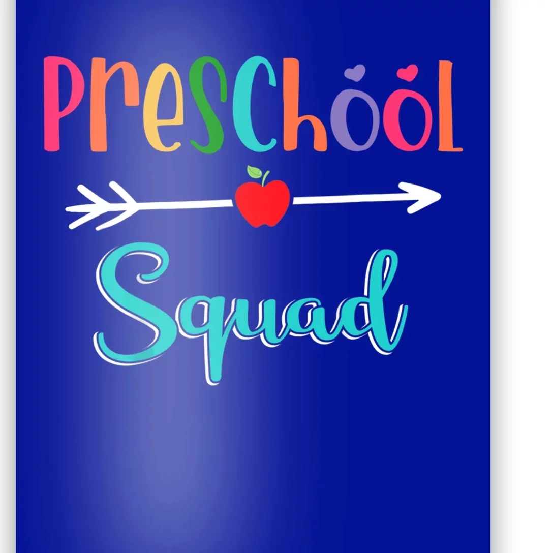 Preschool Squad Teacher Back To School PreK Teacher Gift Poster