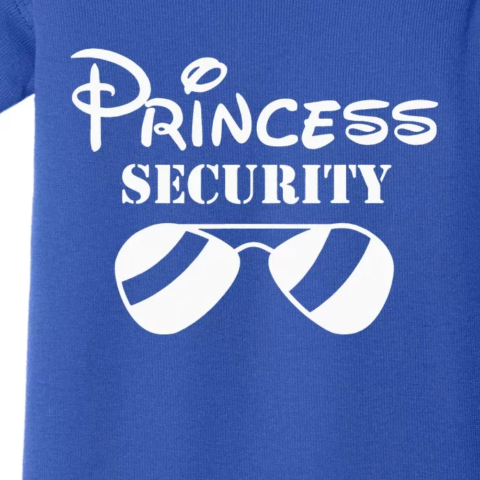 Princess Security Team Big Brothers Announcements Baby Bodysuit