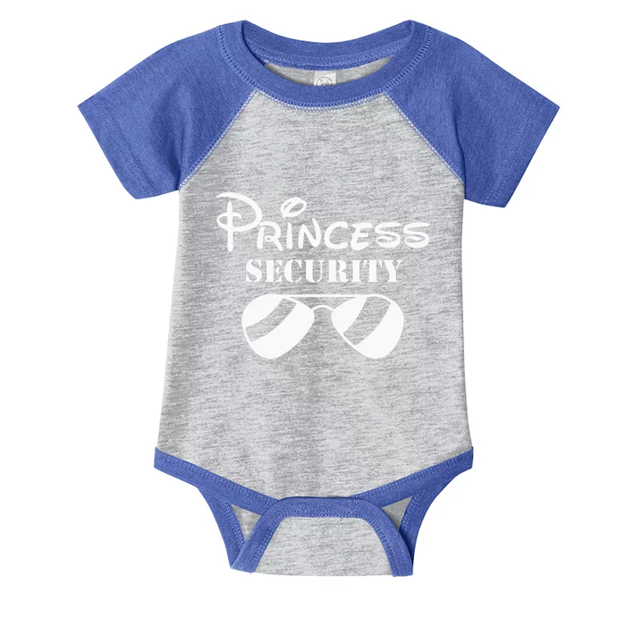 Princess Security Team Big Brothers Announcements Infant Baby Jersey Bodysuit