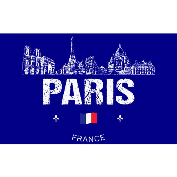 Paris Souvenir Travel Bumper Sticker