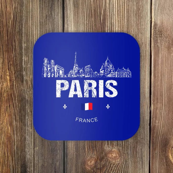 Paris Souvenir Travel Coaster