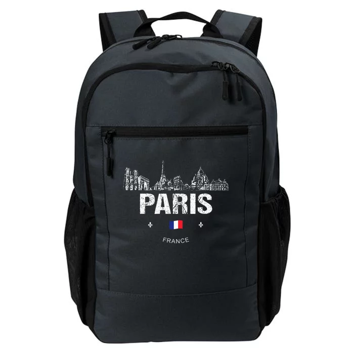 Paris Souvenir Travel Daily Commute Backpack