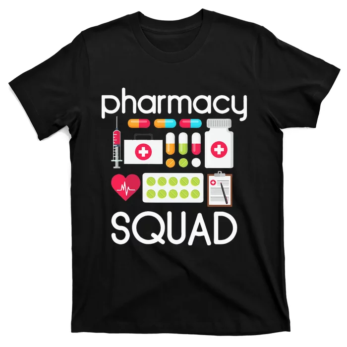 Pharmacy Squad Tech Pharmacist Crew Drug Dealer T-Shirt