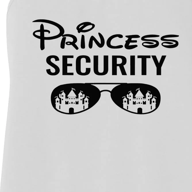 Princess Security Team Big Brother Announcement Birthday Women's Racerback Tank