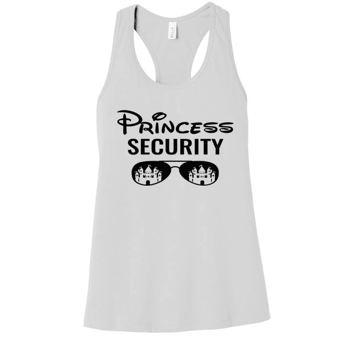 Princess Security Team Big Brother Announcement Birthday Women's Racerback Tank