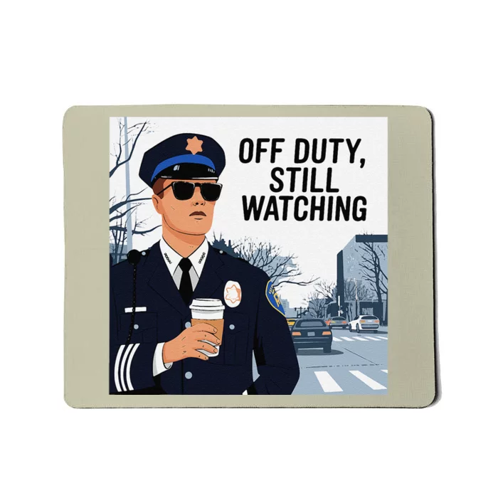 Police State Trooper Super Trooper Costume Sheriff Costume Mousepad