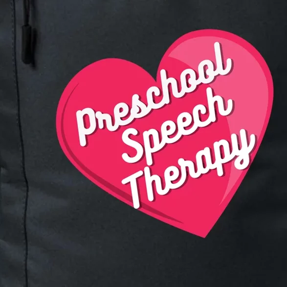 Preschool Speech Therapist Valentine's Day Heart Therapy Cool Gift Daily Commute Backpack