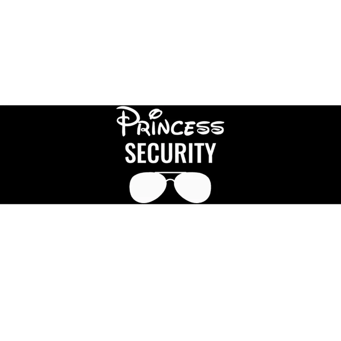 Princess Security Team Big Brother Birthday Bumper Sticker