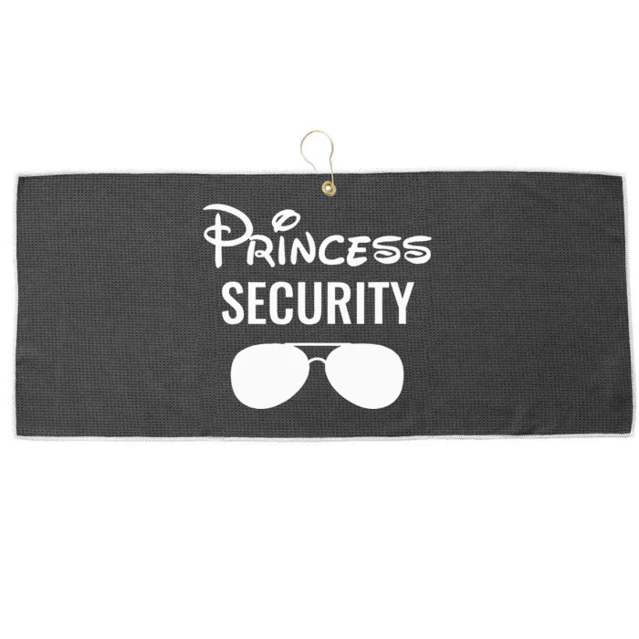 Princess Security Team Big Brother Birthday Large Microfiber Waffle Golf Towel