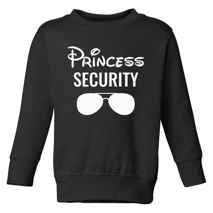 Princess Security Team Big Brother Birthday Toddler Sweatshirt