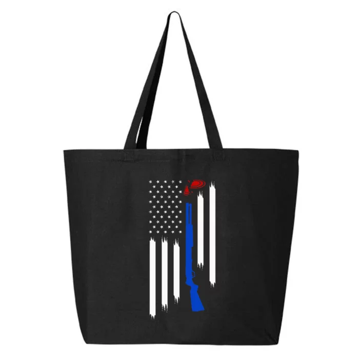 Patriotic Skeet Trap Clay Pigeon Shotgun Shooting 25L Jumbo Tote