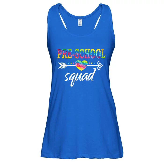 PreSchool Squad Teacher Student Team PreK Back To School Gift Ladies Essential Flowy Tank