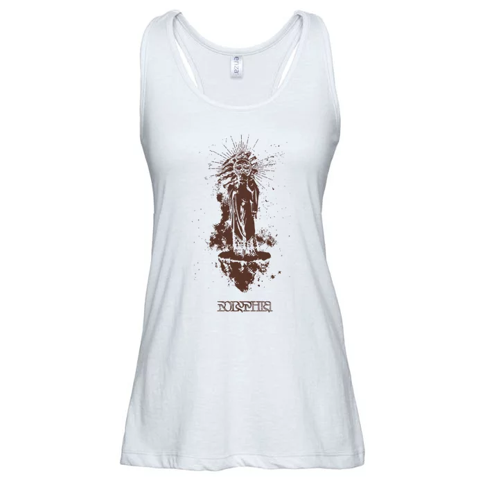 Polyphia Sunman Tan Ladies Essential Flowy Tank