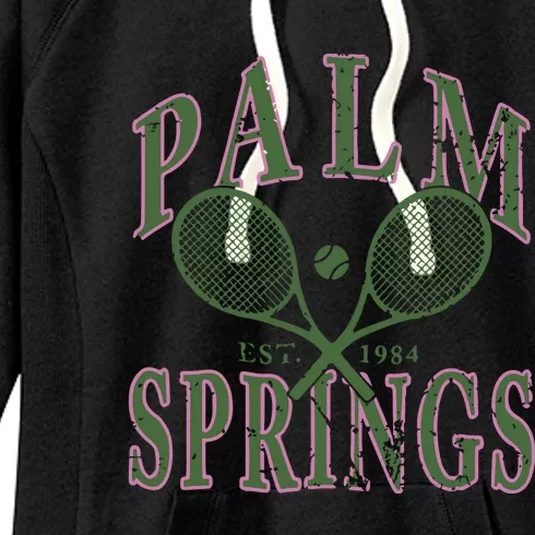 Palm Springs Tennis Women's Fleece Hoodie