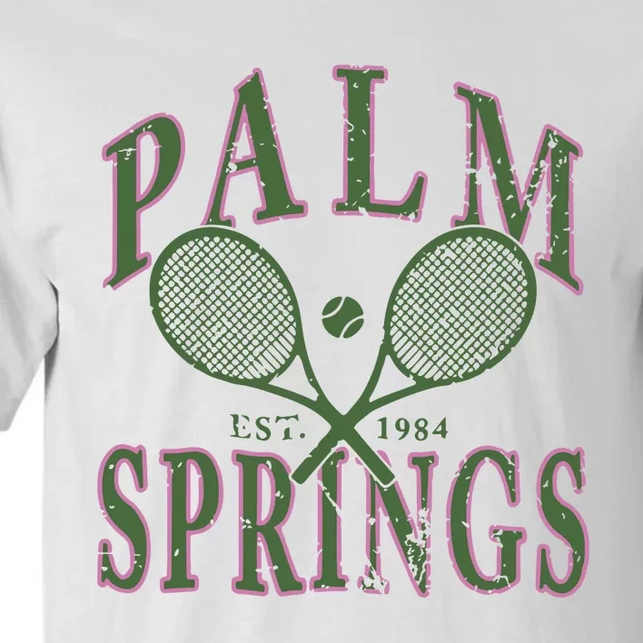 Palm Springs Tennis Tall T-Shirt