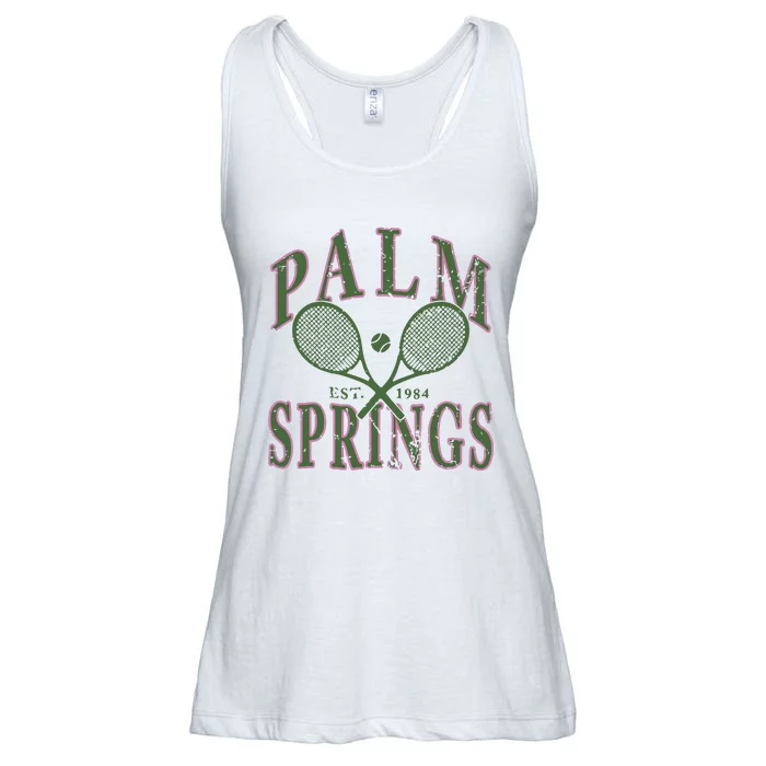 Palm Springs Tennis Ladies Essential Flowy Tank