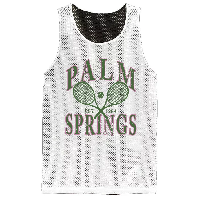 Palm Springs Tennis Mesh Reversible Basketball Jersey Tank