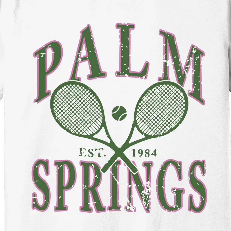 Palm Springs Tennis Premium T-Shirt