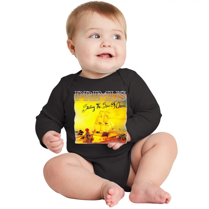 Primus Sailing The Seas Of Cheese Baby Long Sleeve Bodysuit