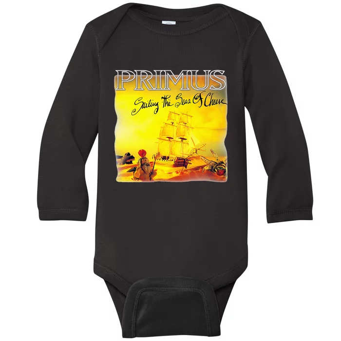 Primus Sailing The Seas Of Cheese Baby Long Sleeve Bodysuit