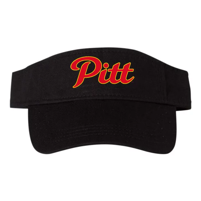 Pittsburg State University Gorillas Pitt State Script Valucap Bio-Washed Visor