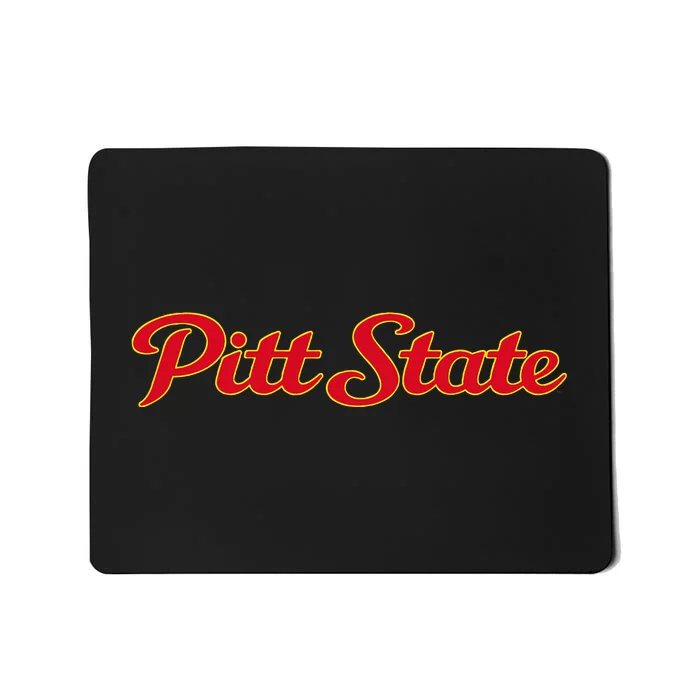 Pittsburg State University Gorillas Pitt State Script Mousepad