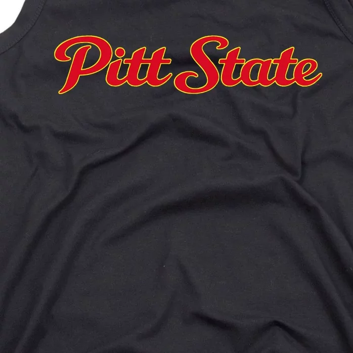 Pittsburg State University Gorillas Pitt State Script Tank Top