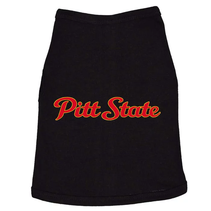 Pittsburg State University Gorillas Pitt State Script Doggie Tank