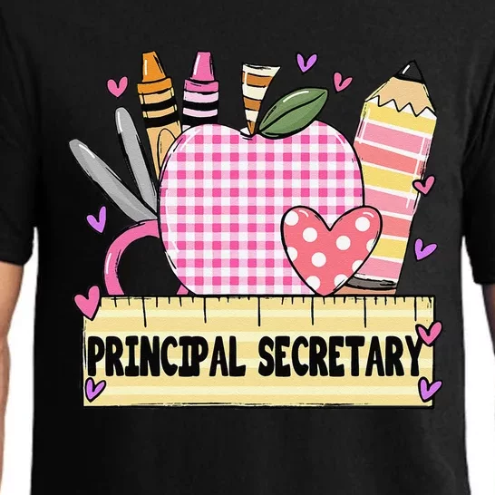 Principal Secretary Valentine S Day Teacher Frame Pajama Set