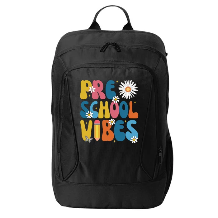 Pre School Vibes Back To School Gift City Backpack