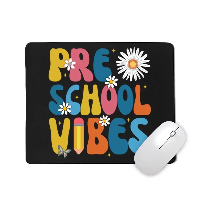 Pre School Vibes Back To School Gift Mousepad